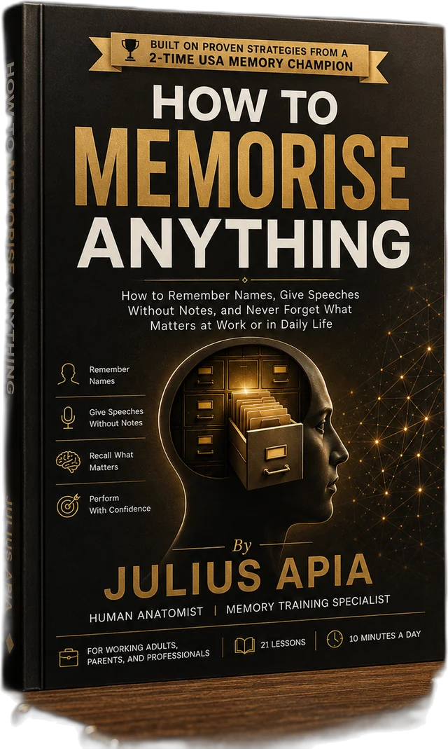 How to Memorise Anything, Adult Edition book cover